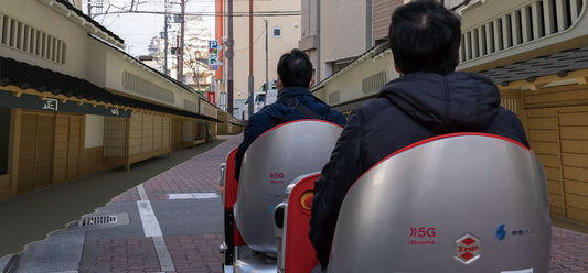 【自動運転ロボットで巡る姫路城周遊観光】Aコース：江戸のまちなみを再現 「ARコース」